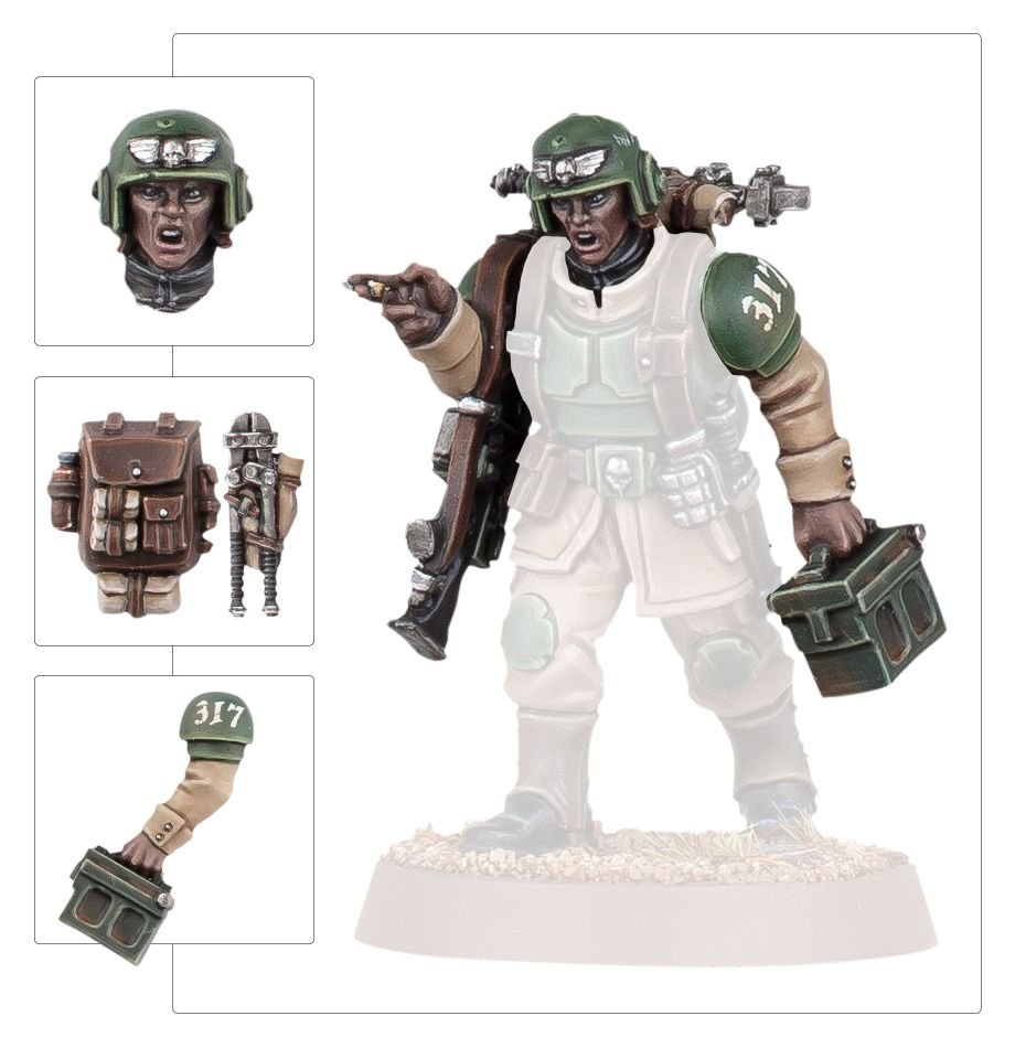 Astra Militarum: Cadian Upgrades - Loaded Dice