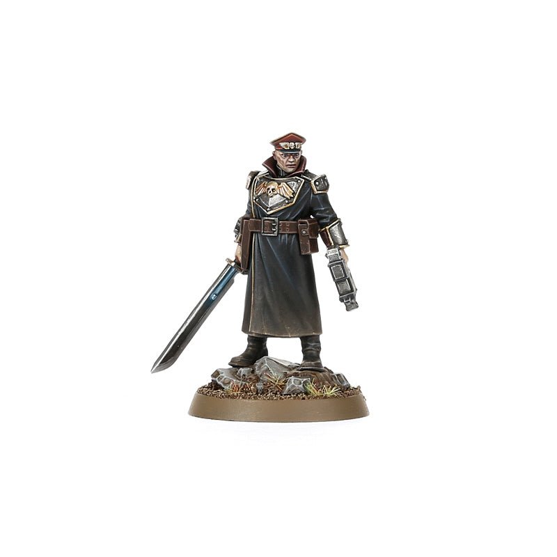 Astra Militarum: Commissar painted miniature - Loaded Dice