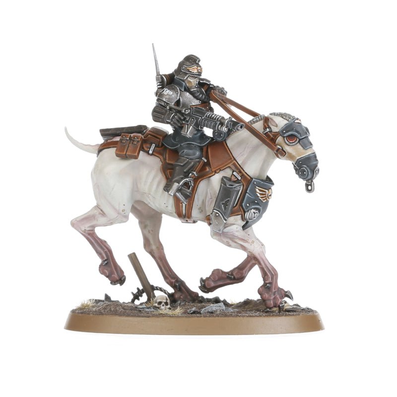 Astra Militarum: Death Riders painted miniature - Loaded Dice