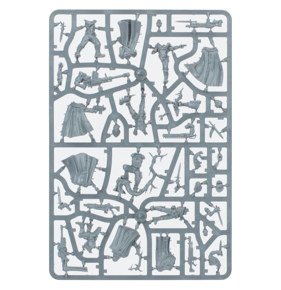 Astra Militarum: Gaunt's Ghosts sprue contents - Loaded Dice