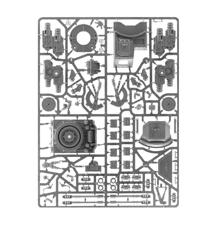 Astra Militarum: Hydra sprue contents - Loaded Dice