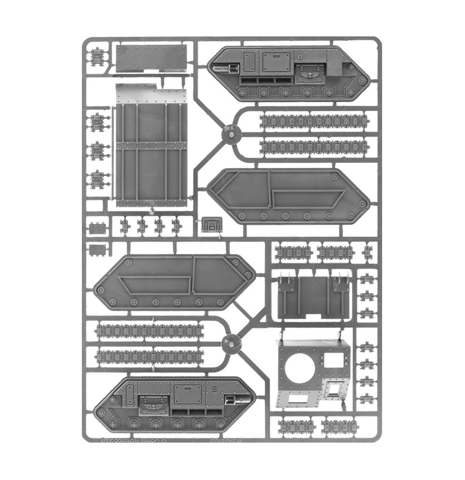 Astra Militarum: Hydra sprue contents - Loaded Dice