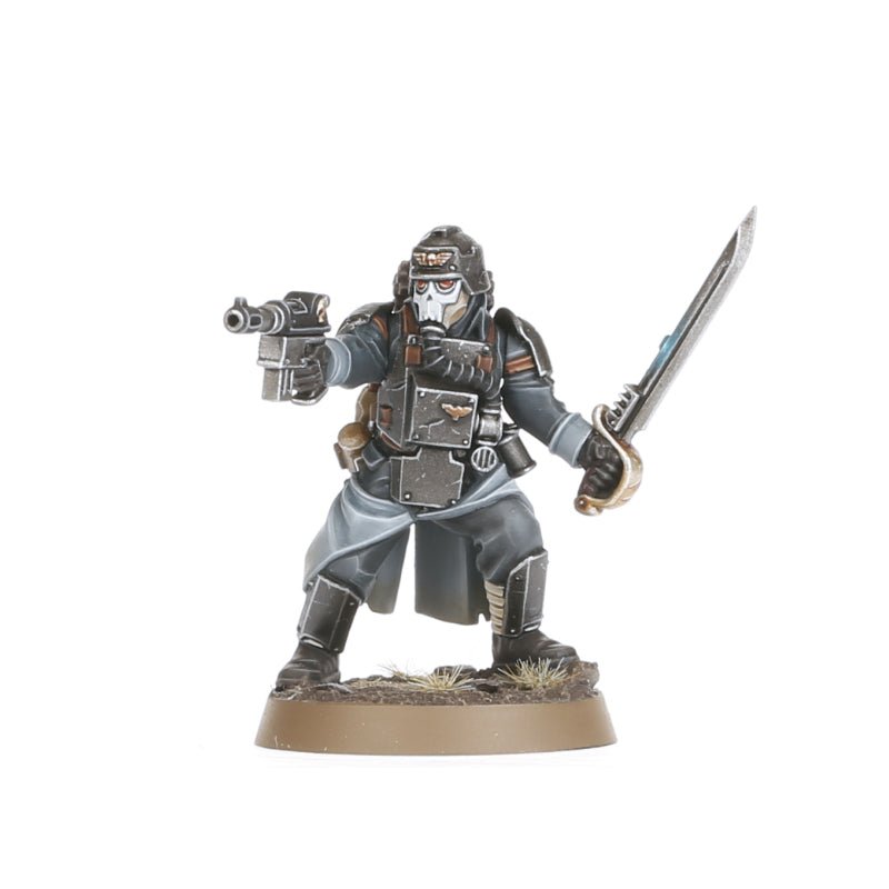Astra Militarum: Krieg Combat Engineers painted miniature - Loaded Dice