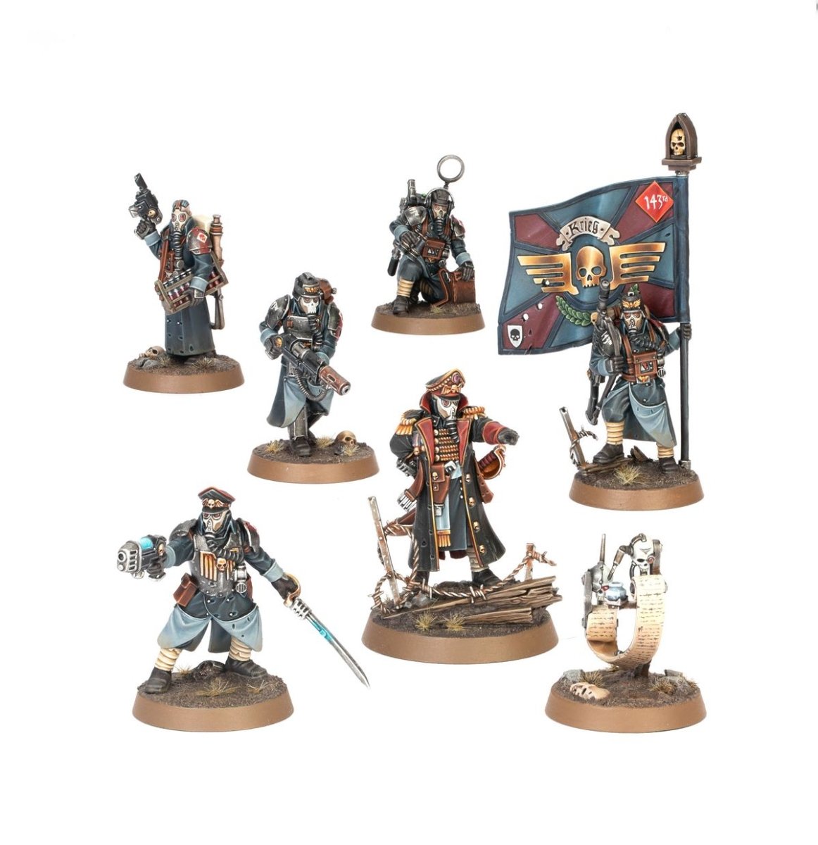 Astra Militarum: Krieg Command Squad - Loaded Dice