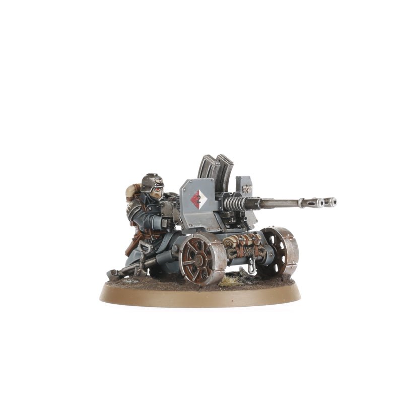 Astra Militarum: Krieg Heavy Weapons Squad painted miniature - Loaded Dice