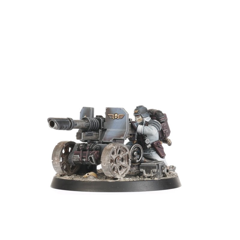 Astra Militarum: Krieg Heavy Weapons Squad painted miniature - Loaded Dice