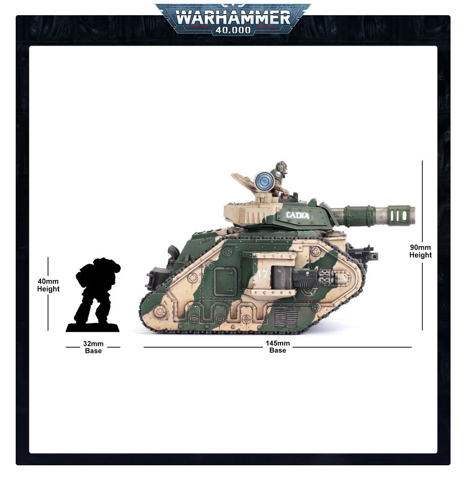 Astra Militarum Leman Russ Battle Tank - Loaded Dice