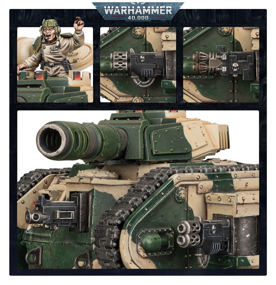 Astra Militarum Leman Russ Battle Tank - Loaded Dice