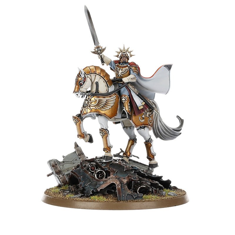 Astra Militarum: Lord Solar Leontus painted miniature - Loaded Dice