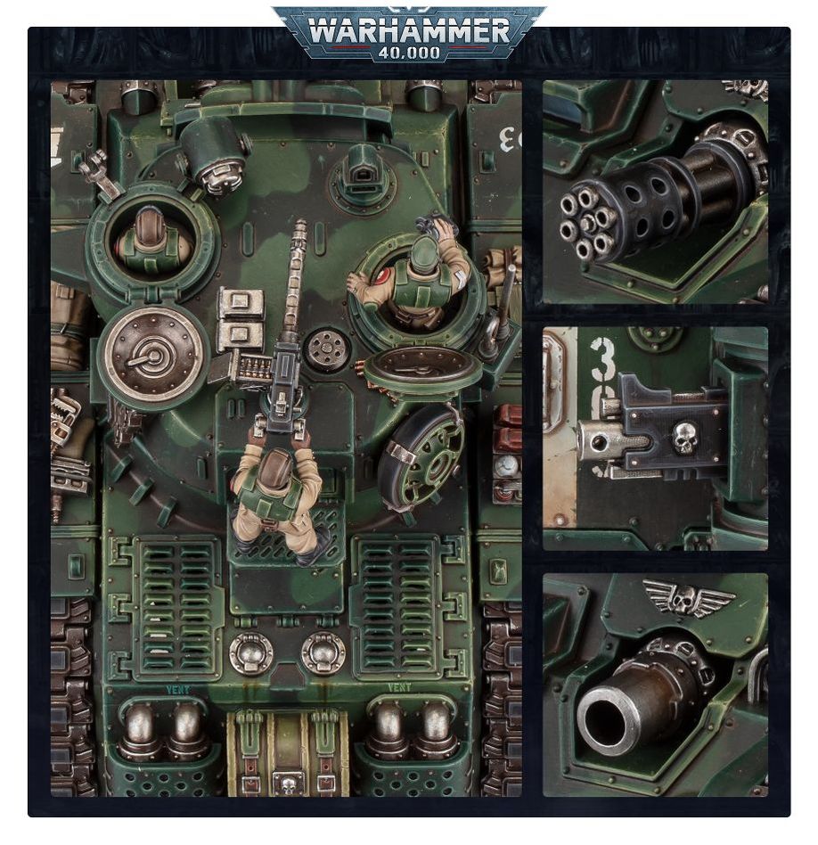 Astra Militarum: Rogal Dorn Battle Tank - Loaded Dice