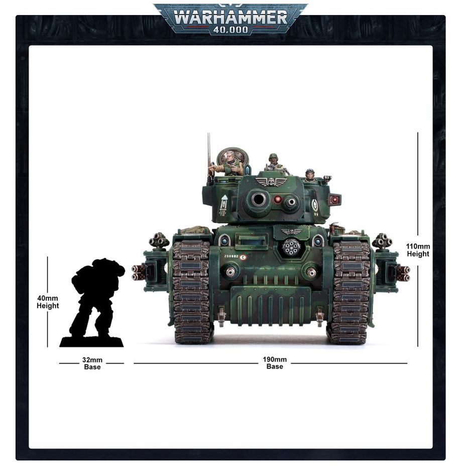 Astra Militarum: Rogal Dorn Battle Tank - Loaded Dice