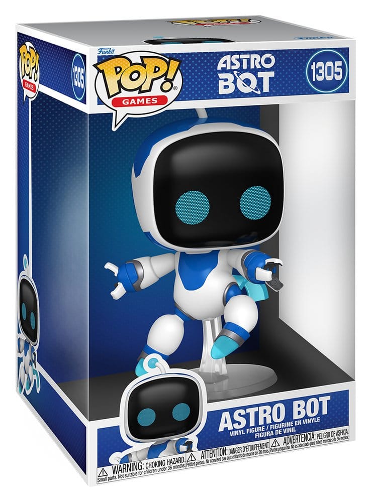 Funko Super Sized Jumbo Pop! Games Astro Bot number 1305 in window box