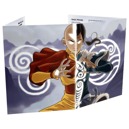 Avatar Legends: Gamemaster Screen roleplaying book