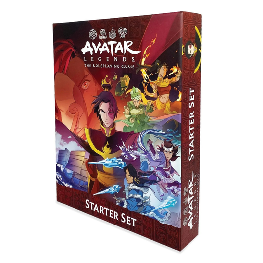 Avatar Legends RPG Starter Set roleplaying book