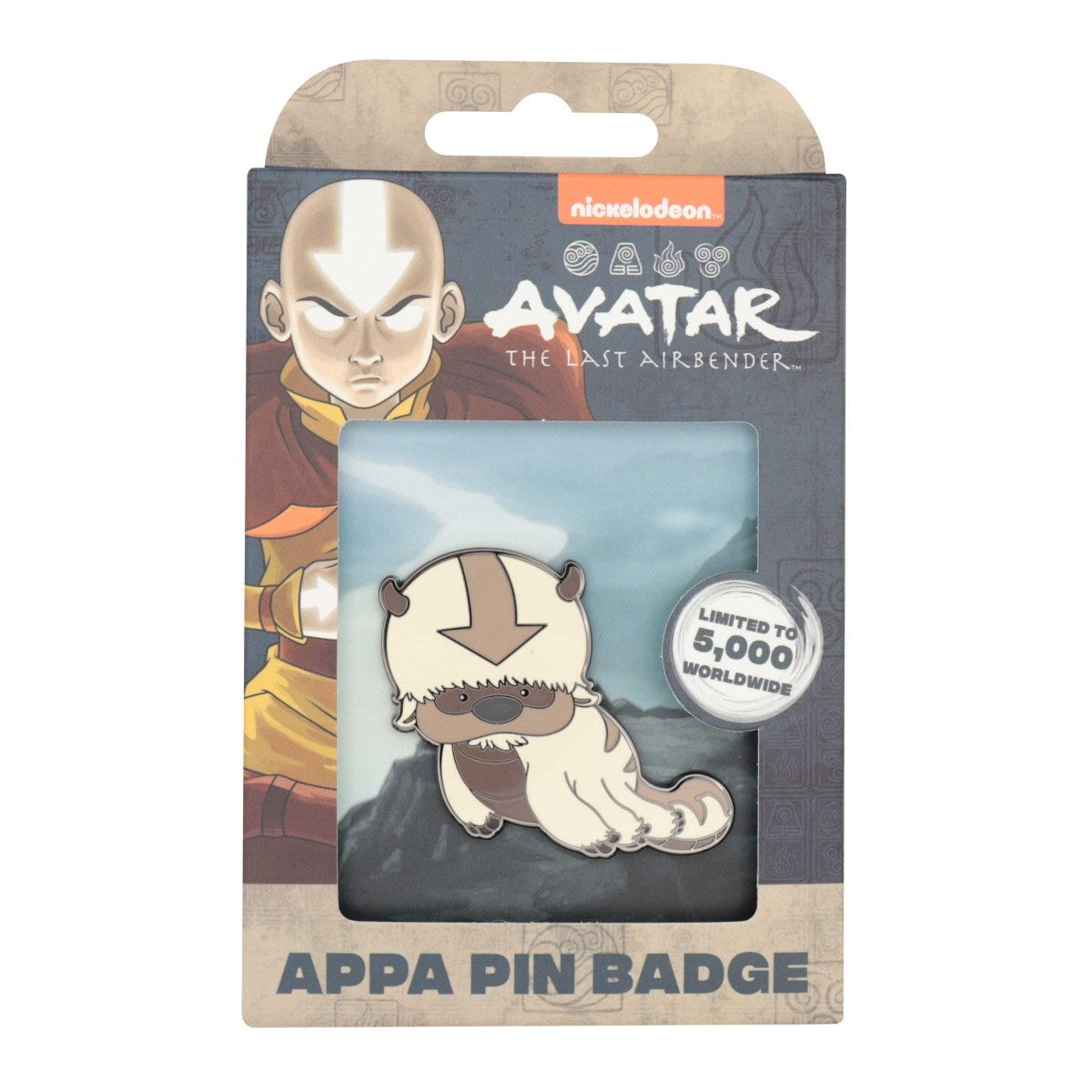 Fanattik Avatar The Last Airbender limited edition Appa pin badge in packaging