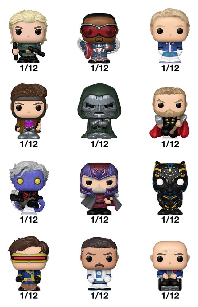 Funko Bitty Pop! Avengers: Doomsday Display of 24 – image 2