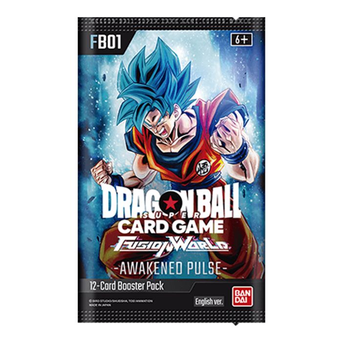 Dragon Ball Super Card Game - Fusion World Booster Pack FB01 Awakened Pulse - Release Date 23/2/24 - Loaded Dice