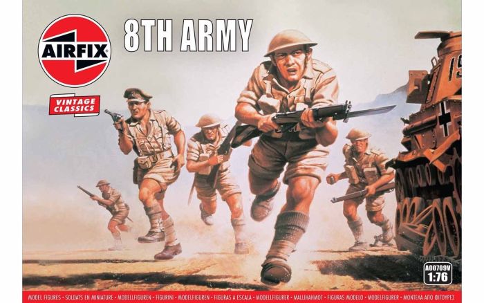 Airfix WWII British 8th Army (1:76) - Loaded Dice Barry Vale of Glamorgan CF64 3HD