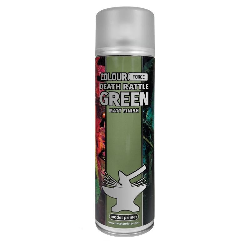 Colour Forge Death Rattle Green Spray (500ml) - Loaded Dice Barry Vale of Glamorgan CF64 3HD