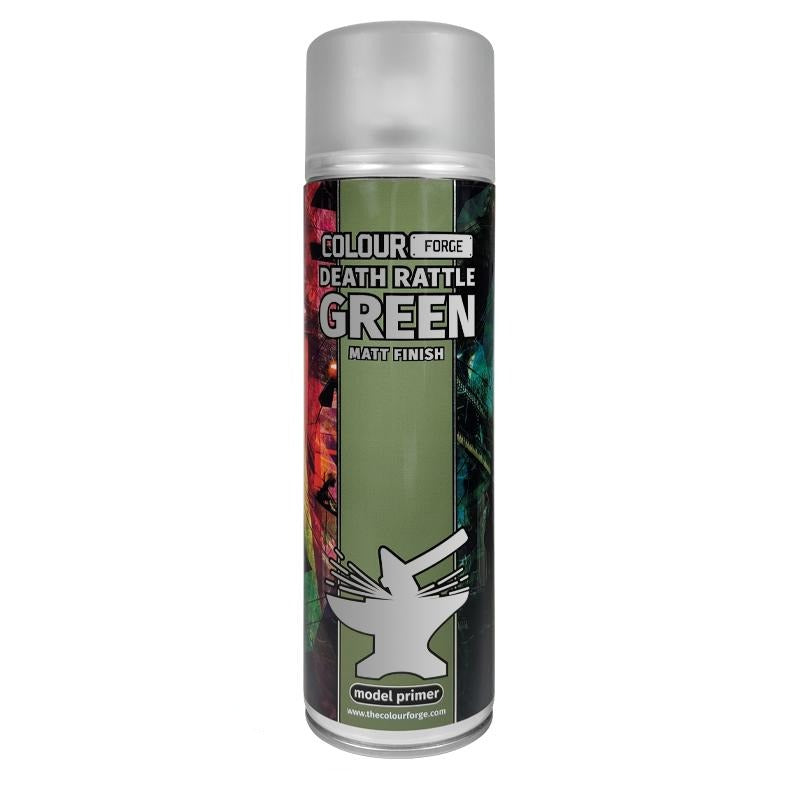 Colour Forge Death Rattle Green Spray (500ml) - Loaded Dice