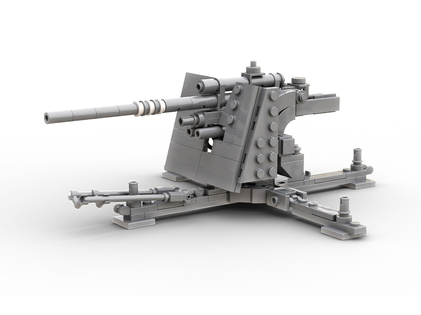 Buildarmy 1:33 88mm Flak 36 Artillery - B0036