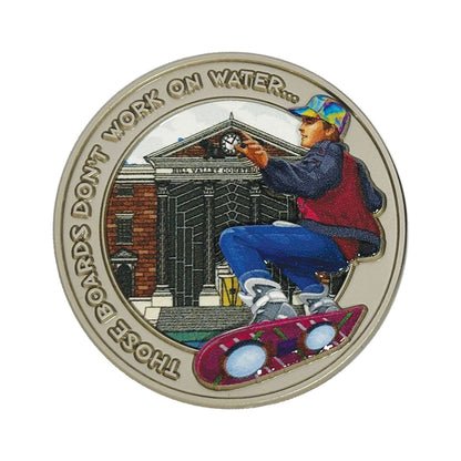 Back to the Future Limited Edition Hoverboard Coin - Loaded Dice