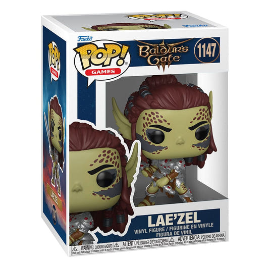Funko Pop! Games Baldur's Gate Lae'zel 1147 vinyl figure in window box