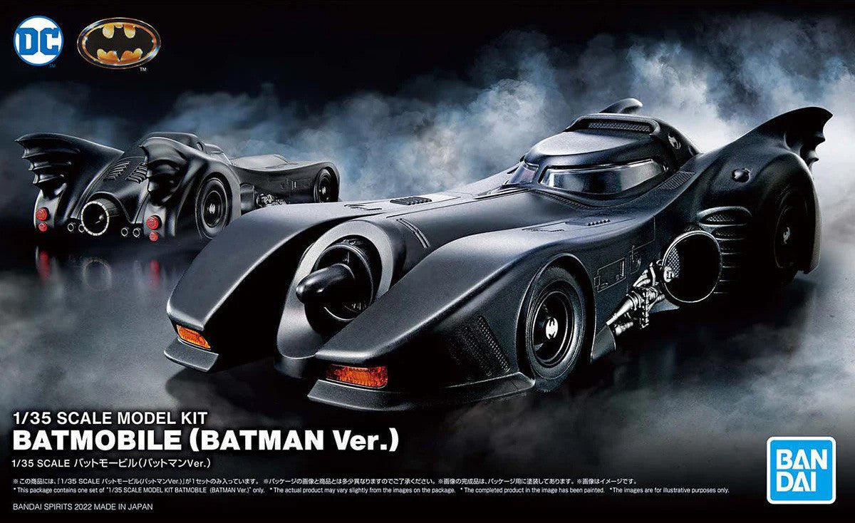 Bandai 1:35 Scale Model Kit Batmobile (Batman Version) - MK62185