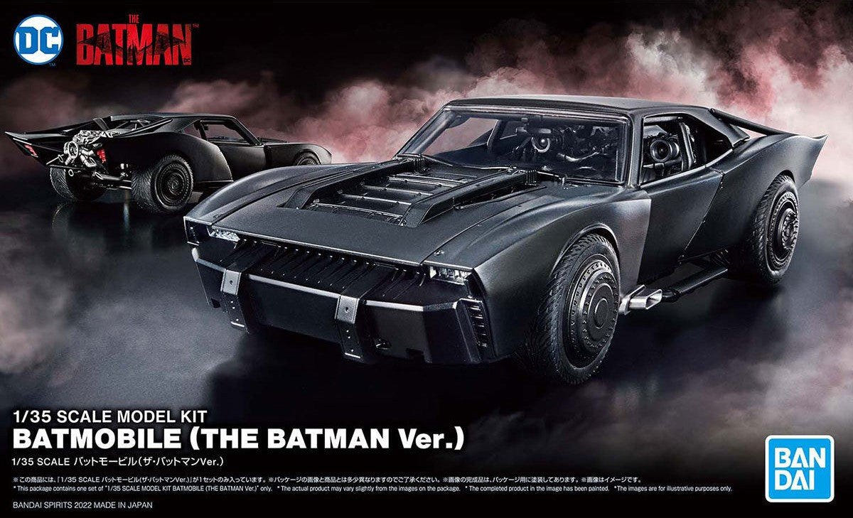 Bandai 1:35 Scale Model Kit Batmobile (The Batman Version) - MK62186