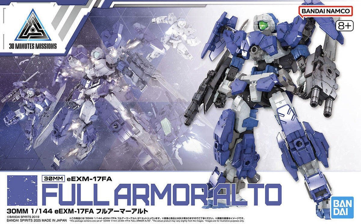 Bandai 30MM 1:144 eEXM-17FA Full Armour Alto - MK68319