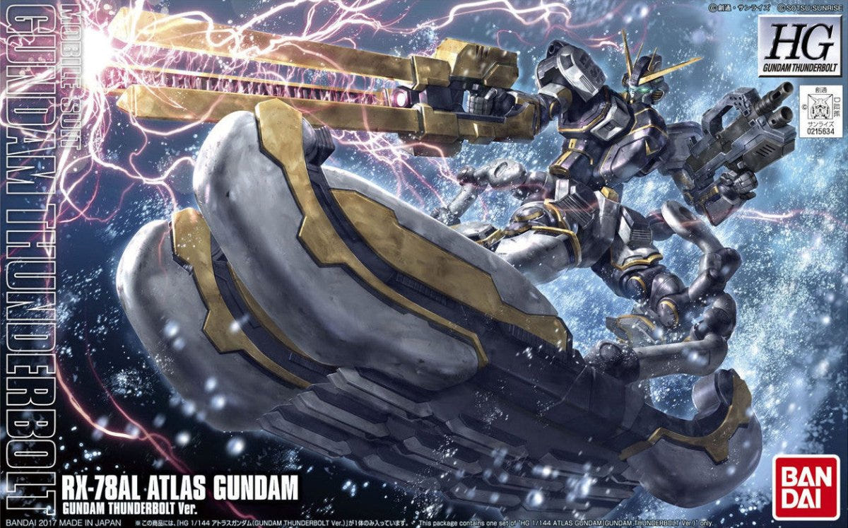 Bandai HG 1:144 Atlas Gundam (Gundam Thunderbolt Version) - MK63139
