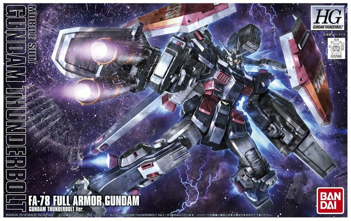 Bandai HG 1:144 Full Armour Gundam (Gundam Thunderbolt Version) - MK63137