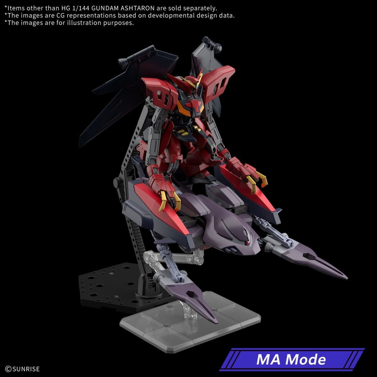 Bandai HG 1:144 Gundam Ashtaron - MK84455