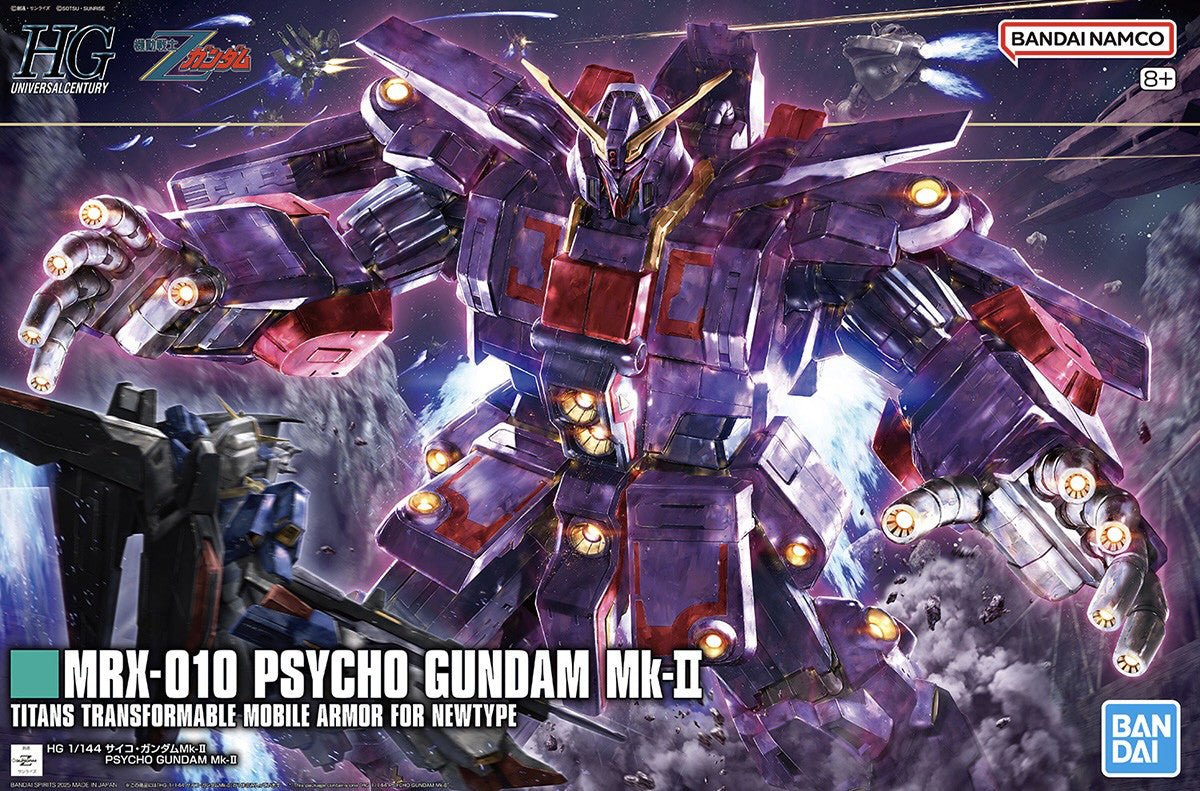 Bandai HG 1:144 Psycho Gundam Mk-Ii - MK68362