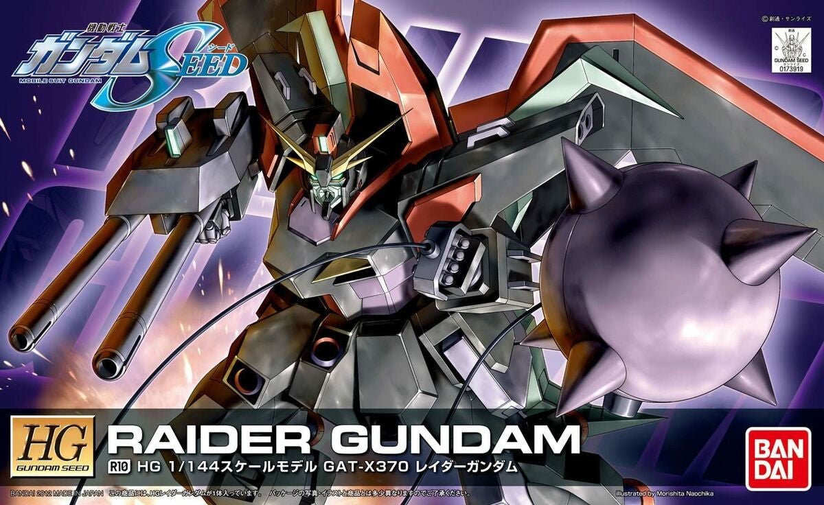 Bandai HG 1:144 R10 Raider Gundam - MK55738