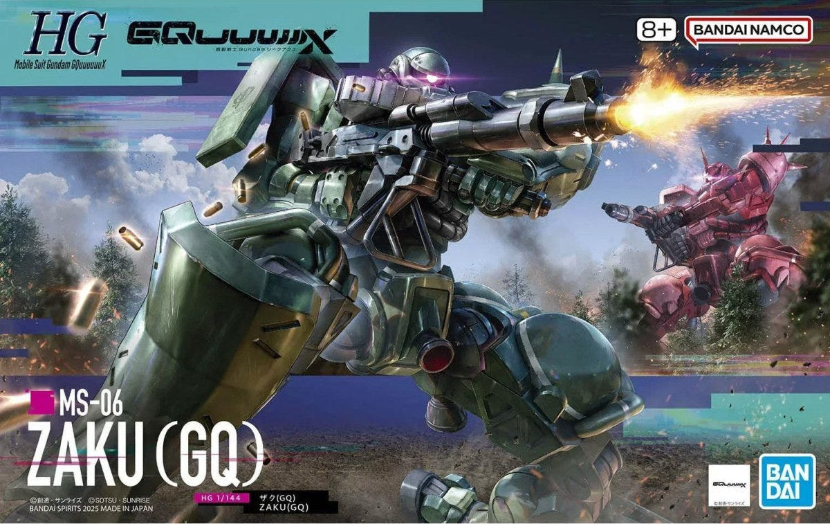 Bandai HG 1:144 Zaku (GQ) - MK69173