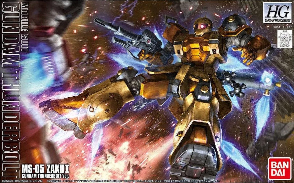 Bandai HG 1:144 Zaku I (Gundam Thunderbolt Version) - MK63527