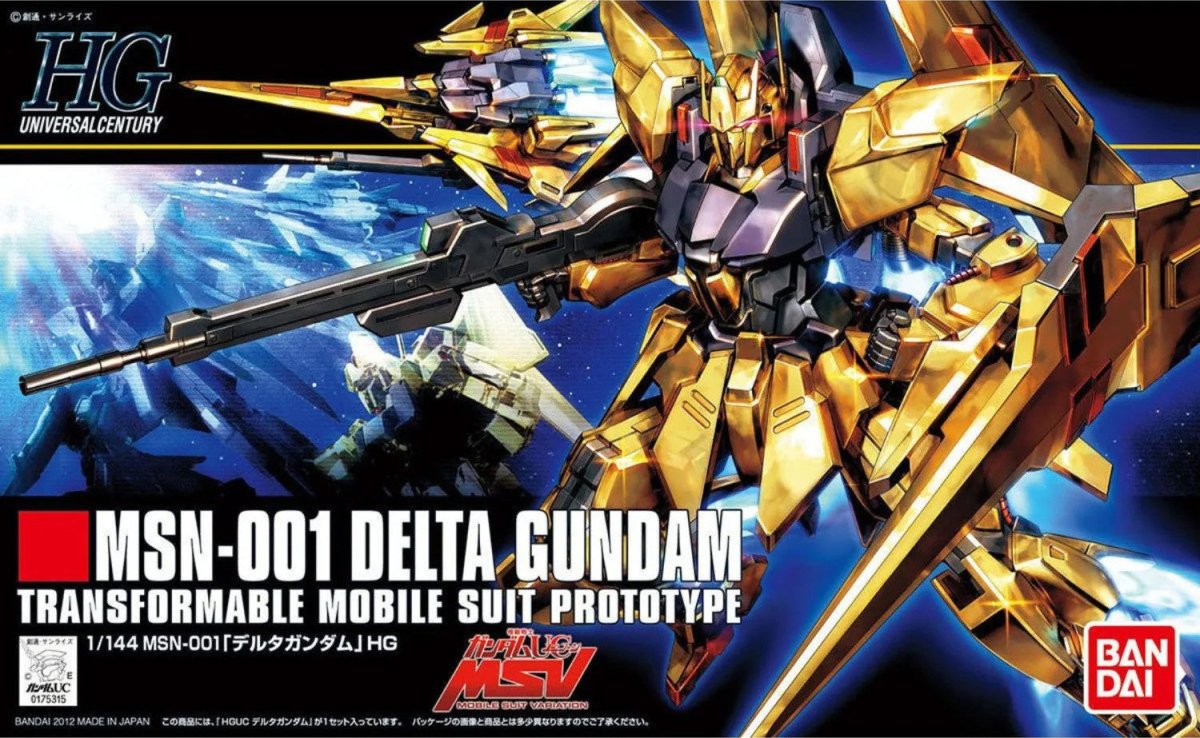 Bandai HGUC 1:144 Delta Gundam - MK60970