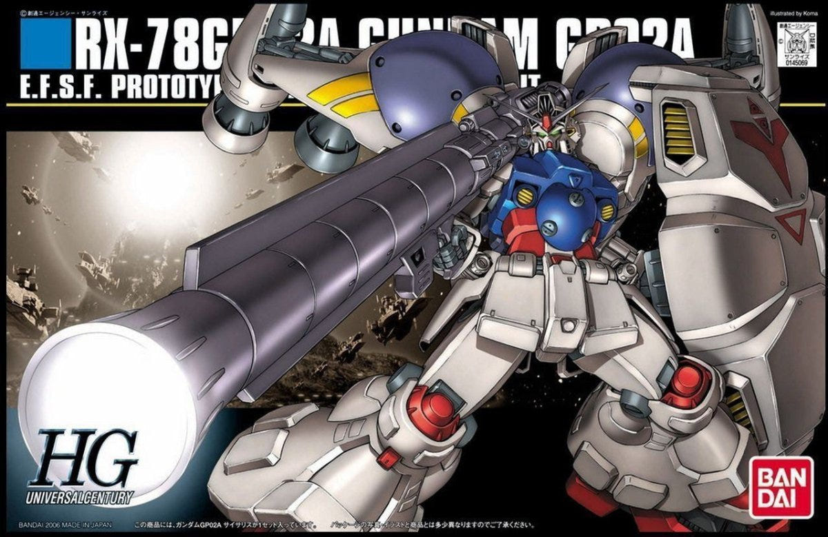 Bandai HGUC 1:144 Gundam GP-02A - MK55719