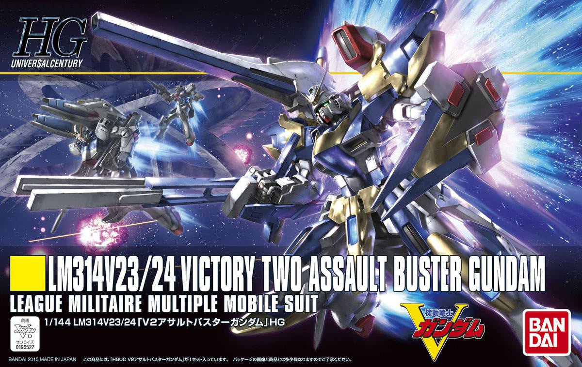 Bandai HGUC 1:144 LM314V23/24 Victory Two Assault Buster Gundam - MK57751