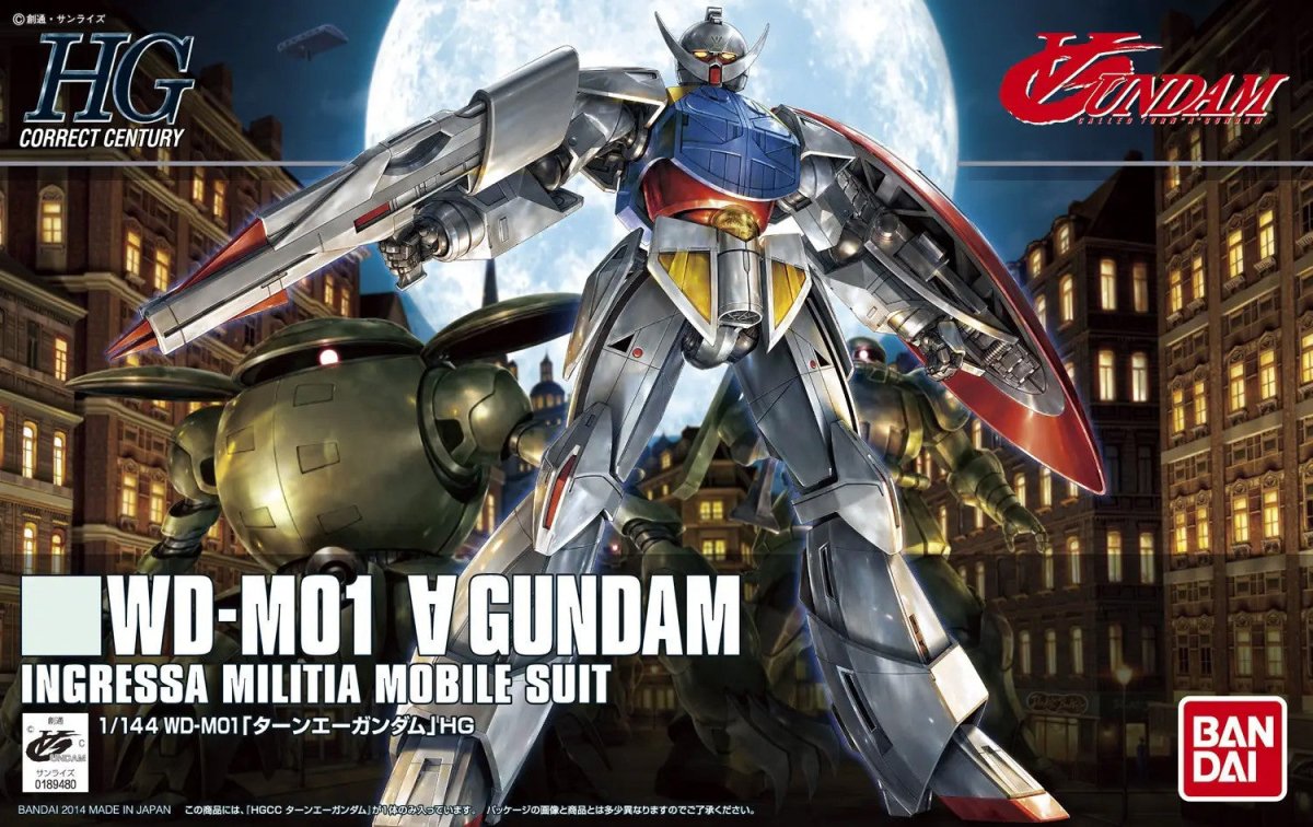 Bandai HGUC 1:144 WD-M01 ∀ Gundam - MK85678P