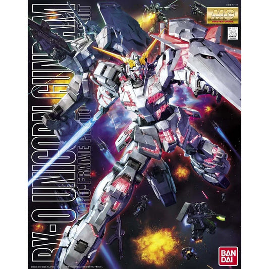 Bandai Master Grade Gunpla model kit Master Grade 1/100 RX-0 Unicorn Gundam