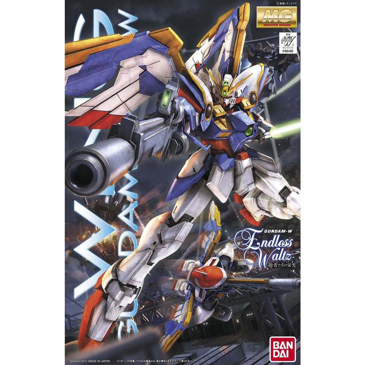 Bandai Master Grade Gunpla model kit Master Grade 1/100 XXXG-01W Wing Gundam EW Version