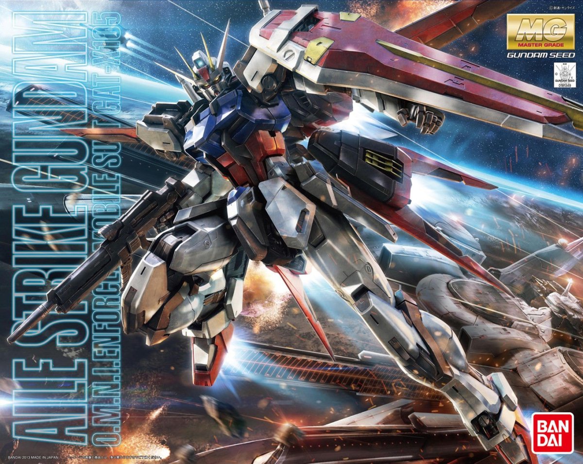 Bandai MG 1:100 Aile Strike Gundam Version RM - MK61590