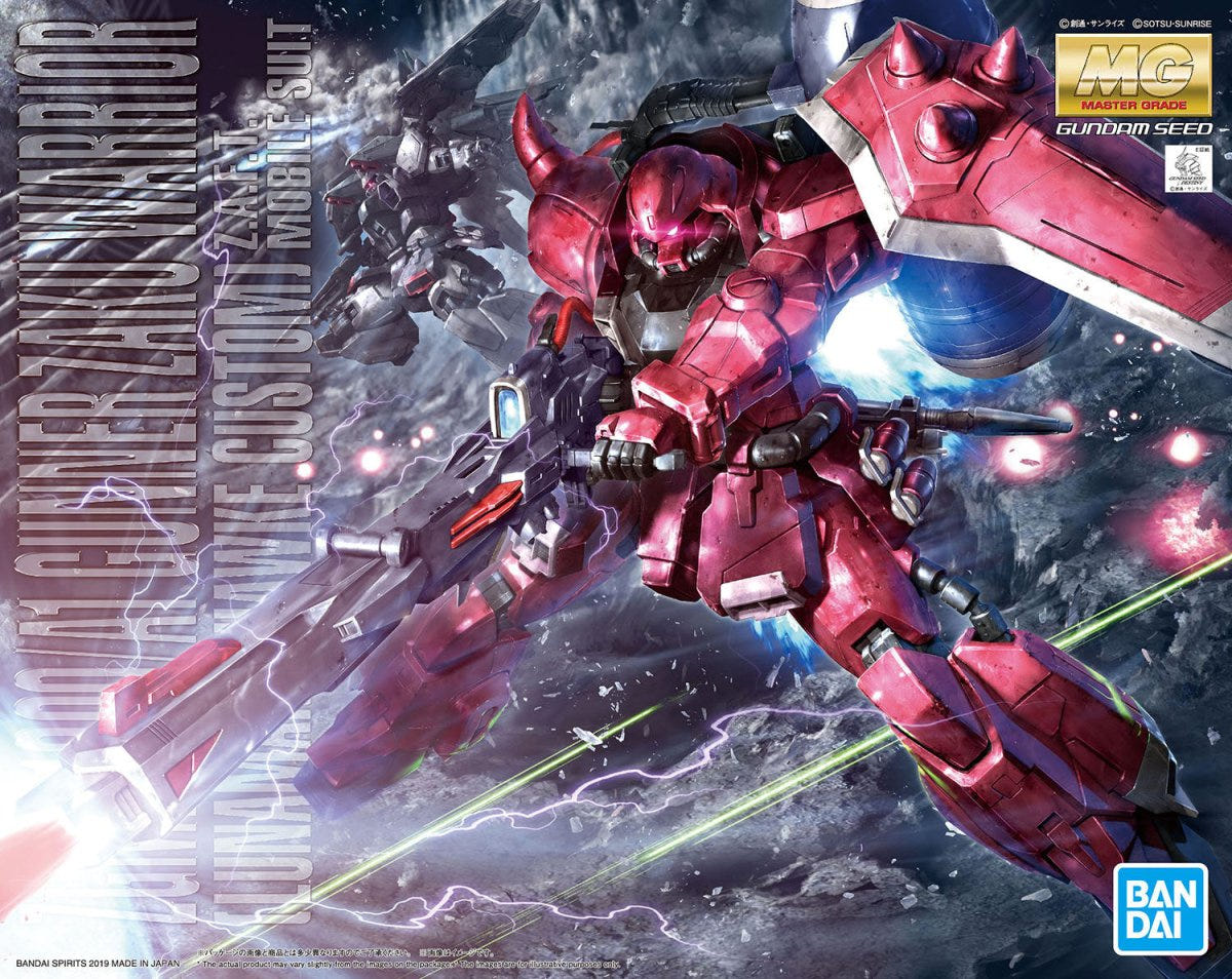 Bandai MG 1:100 Gunner Zaku Warrior (Lunamaria Hawke Custom) - MK58184