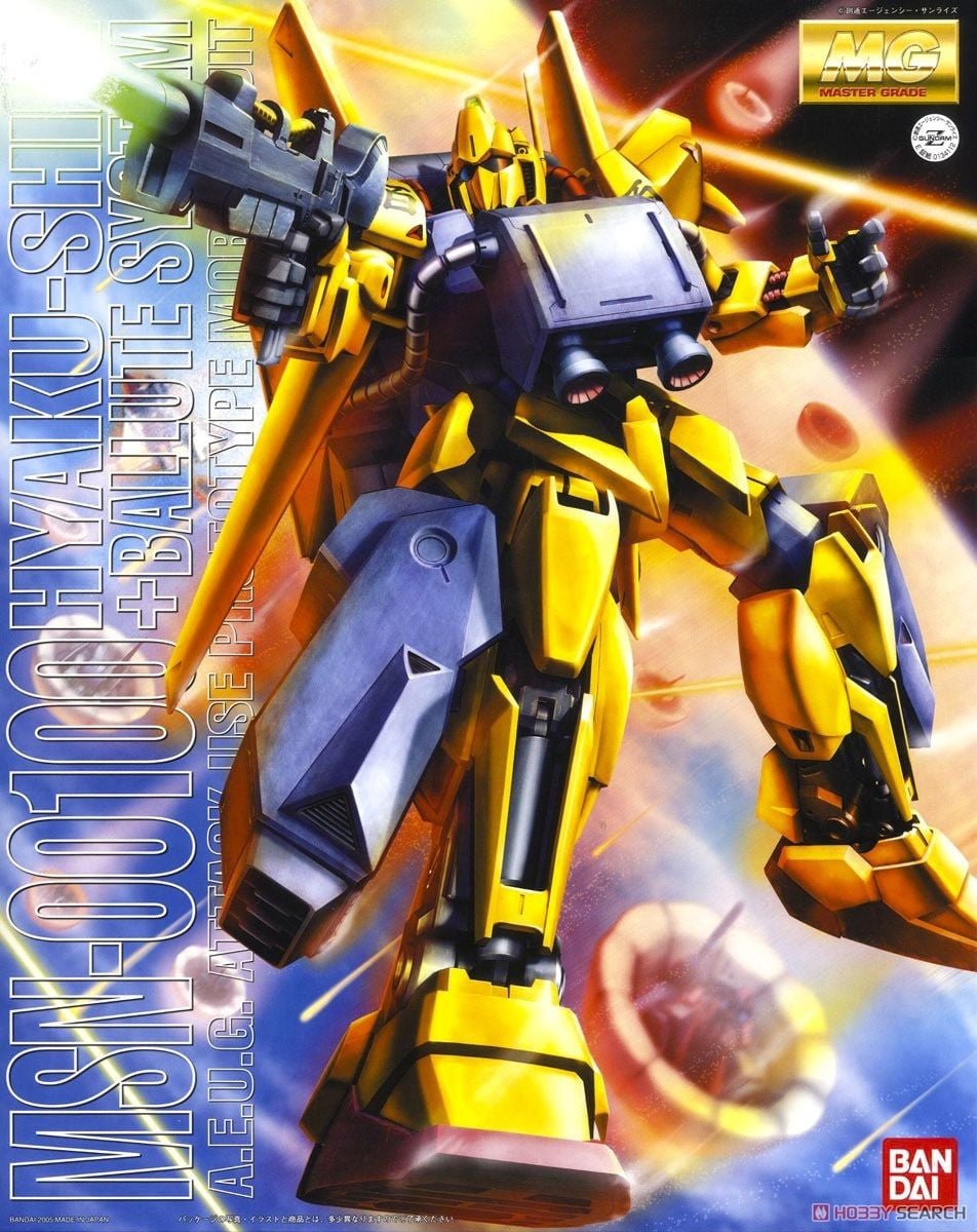 Bandai MG 1:100 Hyakushiki & Ballute System - MK84125