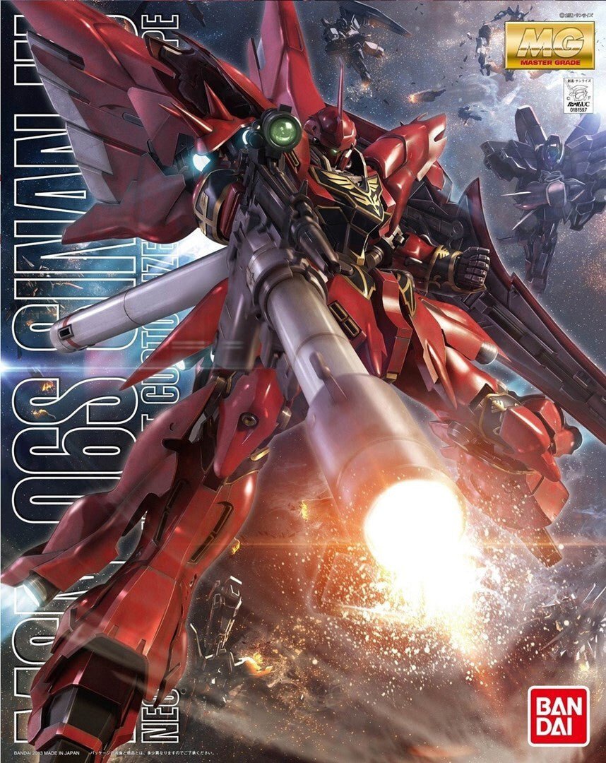 Bandai MG 1:100 Sinanju (Anime Colour Version) - MK61609