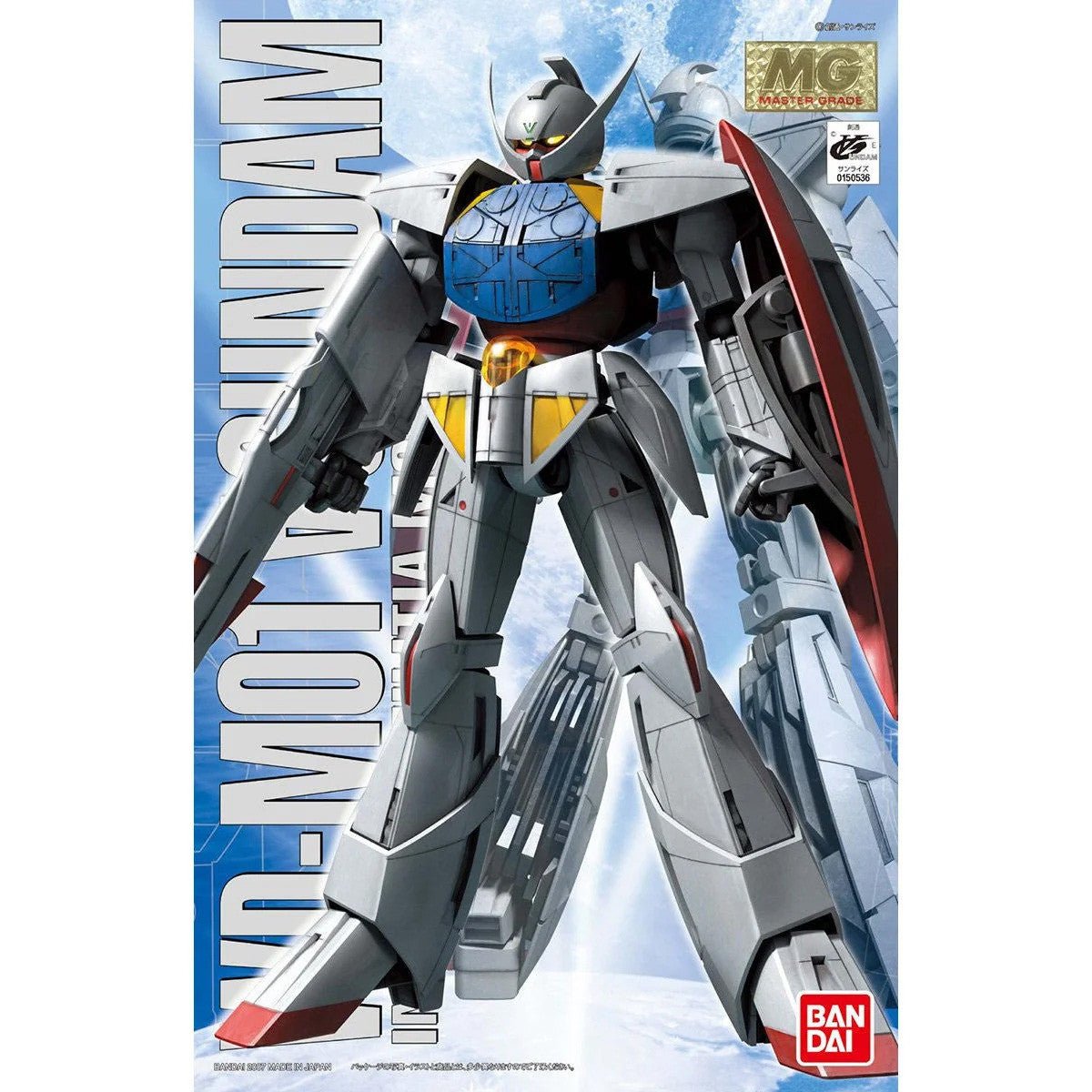 Bandai MG 1/100 WD-M01 Turn A Gundam kit, box art