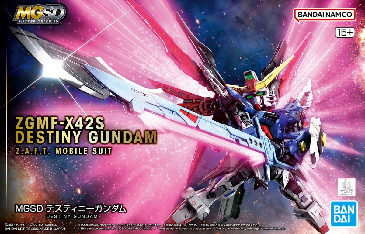 Bandai MGSD ZGMF-X42S Destiny Gundam - MK72027