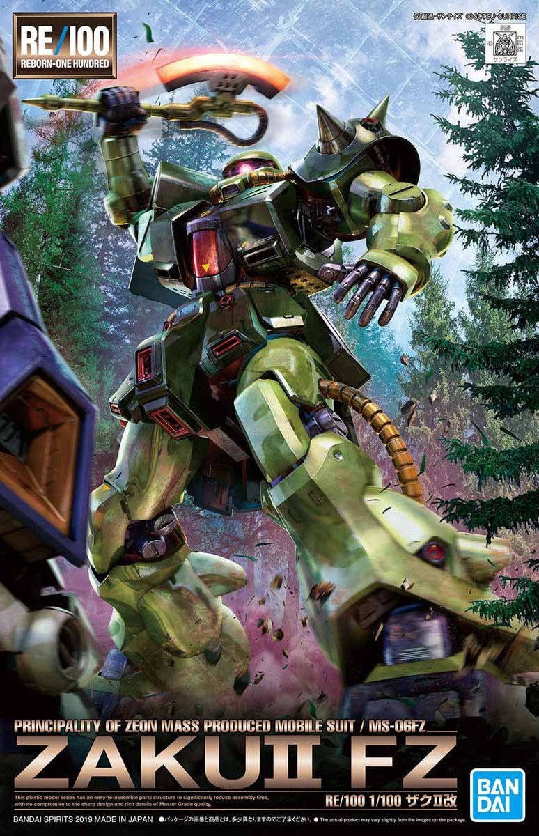 Bandai RE/100 1:100 Zaku II FZ - MK57791